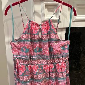 Vineyard Vines brilliant pink dress